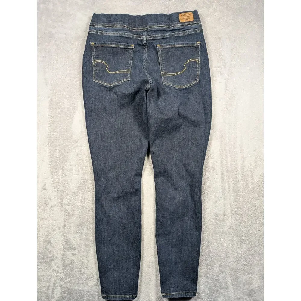 Levis Totally Slimming Pull On Skinny Jeans Womens Size 10 30 Waist Stretch